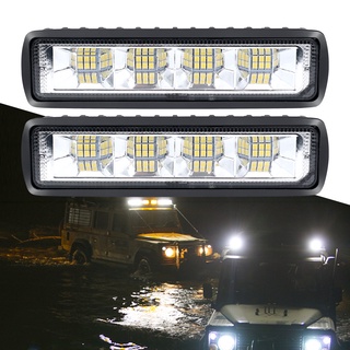 Đèn Pha Xe Hơi/Xe Máy 72W 24 Bóng LED