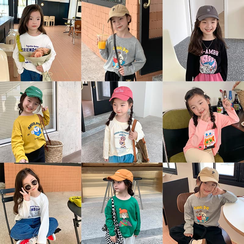 Áo phông dài tay Ambb Kids