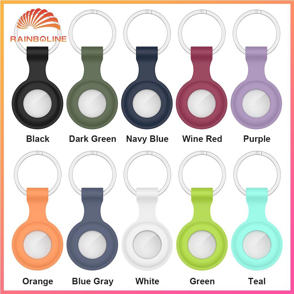 Vỏ Silicon Bảo Vệ Thiết Bị Định Vị Bluetooth Chống Thất Lạc Cho Apple Airtags | BigBuy360 - bigbuy360.vn