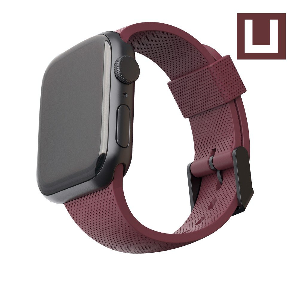 Dây Silicone [u] Dot kháng khuẩn ⚡ 𝐁Ả𝐎 𝐇À𝐍𝐇 𝟏 𝐍Ă𝐌⚡Chính hãng UAG cho Apple Watch Size 38-45mm