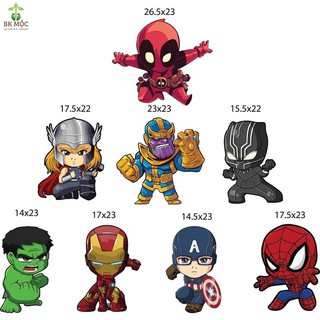 Bộ Tranh Biệt Đội Siêu Anh Hùng Avengers Formex 8mm