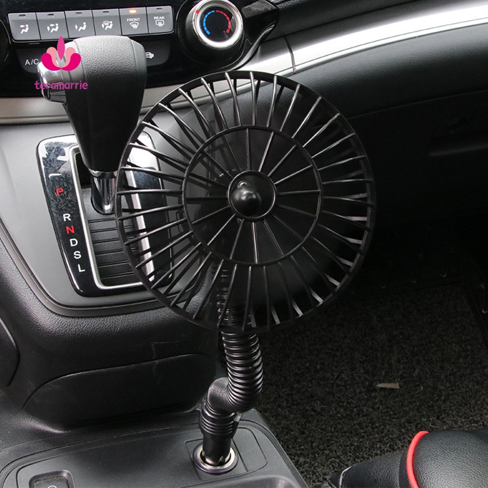 Quạt Làm Mát Mini 12V Ít Tiếng Ồn Có Thể Điều Chỉnh Cho Xe Hơi