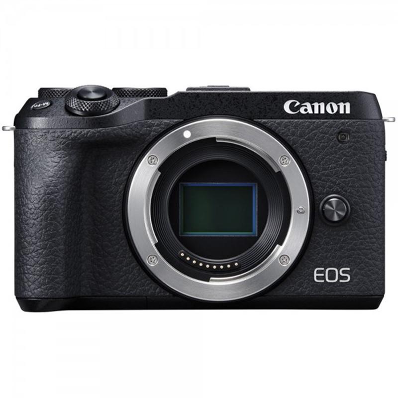 Máy ảnh Canon EOS M6 Mark II Body BK/SIL (Đen/Bạc) - Hàng Chính Hãng Lê Bảo Minh