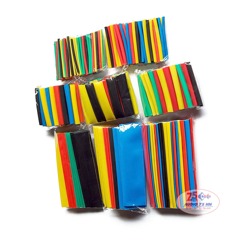 Set 164 ống bọc co nhiệt dành cho mối đấu nối dây điện bằng Polyolefin chống cháy