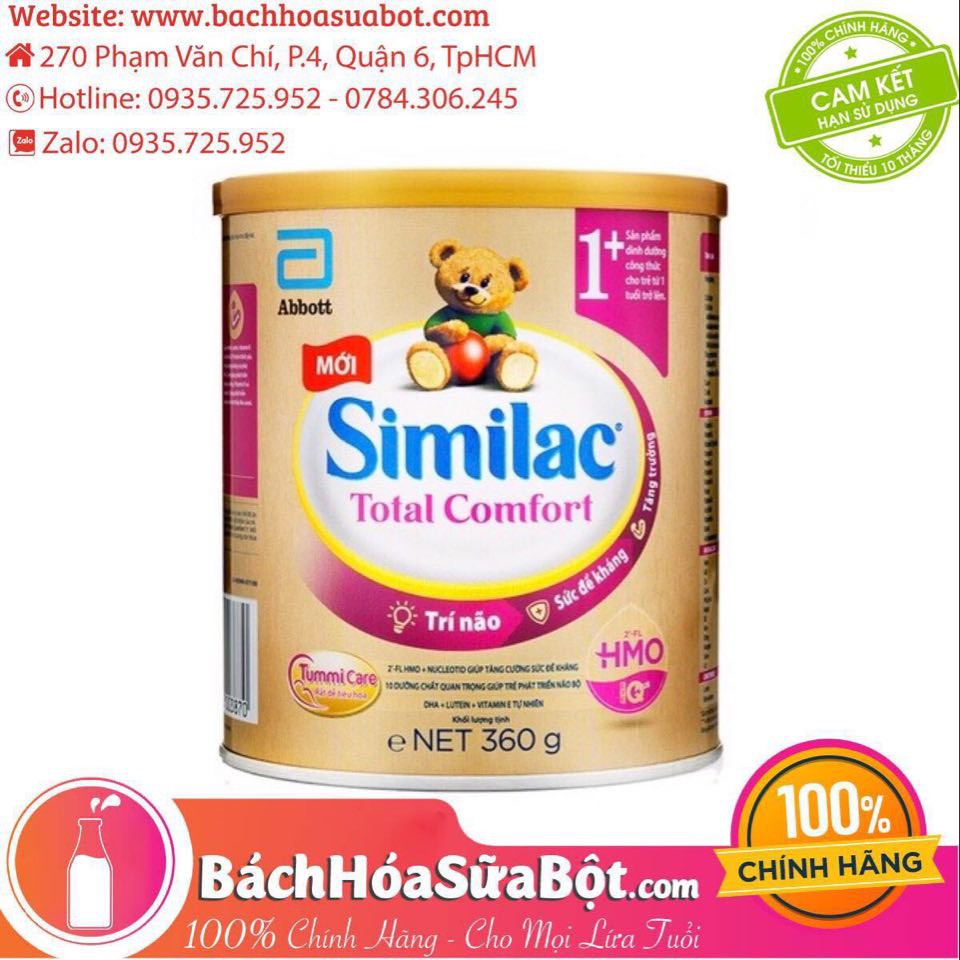 Sữa Bột Similac Total Comfort 1+ (HMO) - 360g