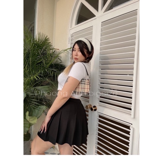 Chân váy xếp ly bigsize 60kg-90kg