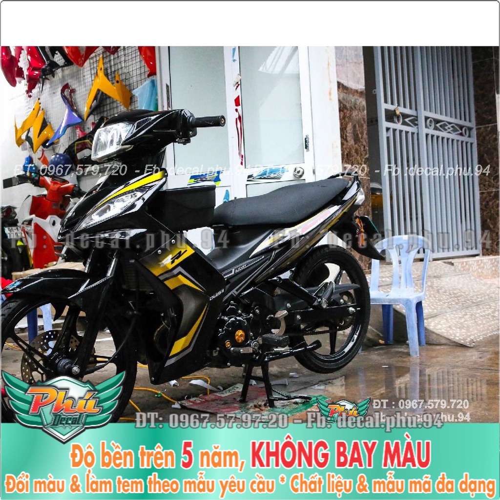 Tem Rời Ex 2006 vàng đen (K) -1