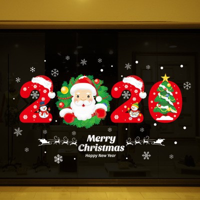 Decal trang trí tường Noel - Chào lễ giáng sinh 2020