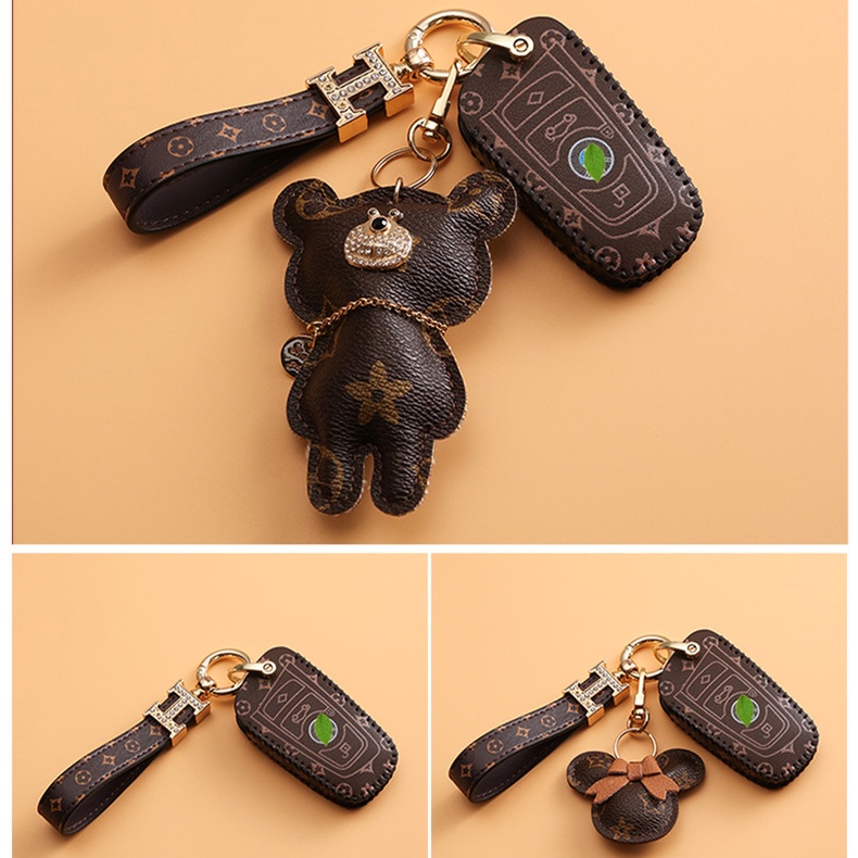 Bao Da Đựng Chìa Khóa Điều Khiển Từ Xa Cho Xe Hơi Bmw E90 E60 E70 E87 3 5 6 Series M3 M5 X1 X5 X6 Z4