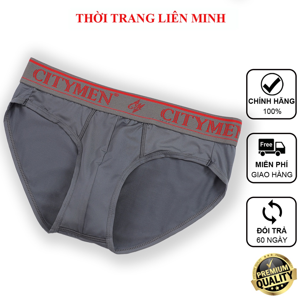Quần lót nam CITYMEN cao cấp vải thun lạnh co dãn 4 chiều mềm mại thông thoáng và thấm hút tốt quần xì xịp sịp nam