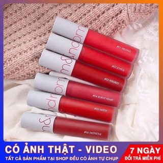 [New][Màu mới18-21] Son Kem Lì, Lên Màu Siêu Chuẩn, Mềm Mại Như Nhung Romand Zero Velvet Tint 5.5g