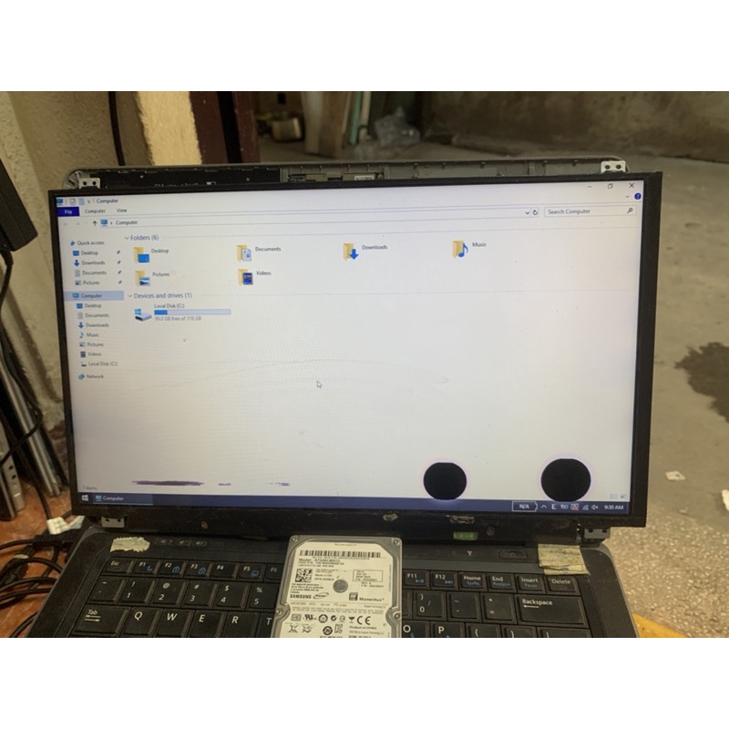 màn hình cho laptop cũ 15.6 mỏng 30pin lỗi chảy mực lên hình đẹp