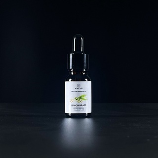 Tinh Dầu Sả Chanh Thiên Nhiên Thơm Phòng Cao Cấp LEAF Lọ 10ml Từ Pháp Nguyên Chất 100 % Giúp Thư Giãn Ngủ Ngon Tịnh Tâm