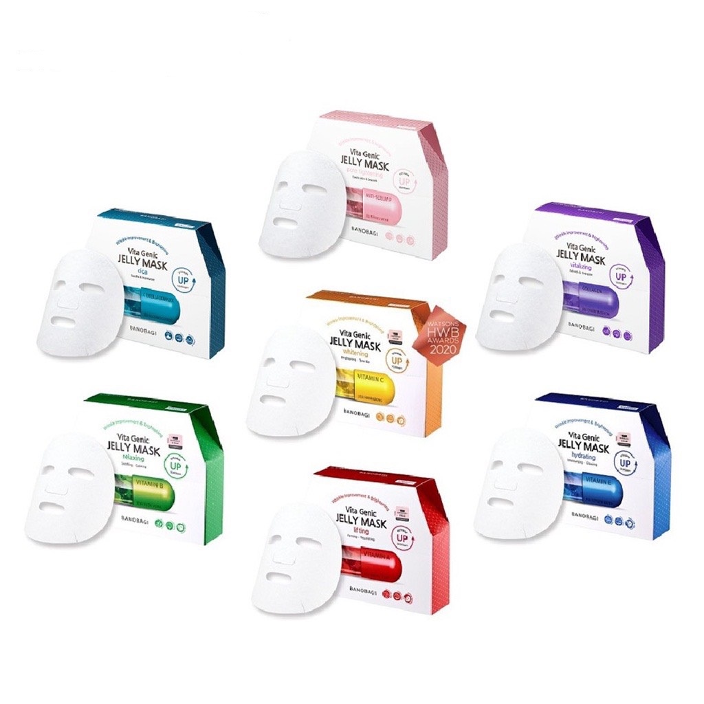 Mặt nạ BANOBAGI Vita Genic Jelly Mask giúp dưỡng da và bổ sung vitamin 30ml