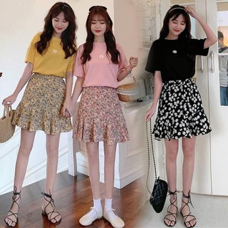 SÉT ÁO HOA CÚC MIX  CV ĐUÔI CÁ SIÊU SỊN