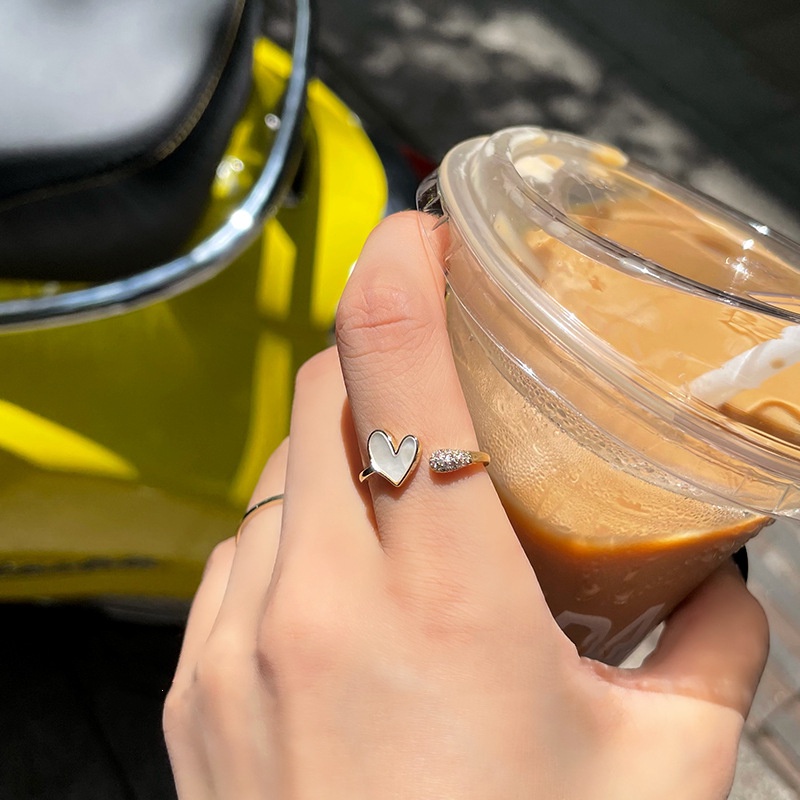 Nhẫn Đeo Ngón Tay Hai Lớp Đính Nơ Thời Trang Dễ Thương Cho Nữ