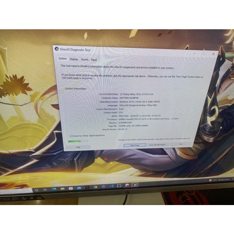 Thùng PC Gaming chuyên giả lập Nox render