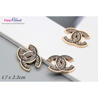Charm - Chữ X đính đá dùng trang trí may mặc, phụ kiện thời trang, phụ liệu may mặc, phụ kiện tóc, DIY, handmade