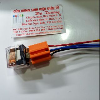 ROLE 12V 5 chân KÈM ĐẾ 100A