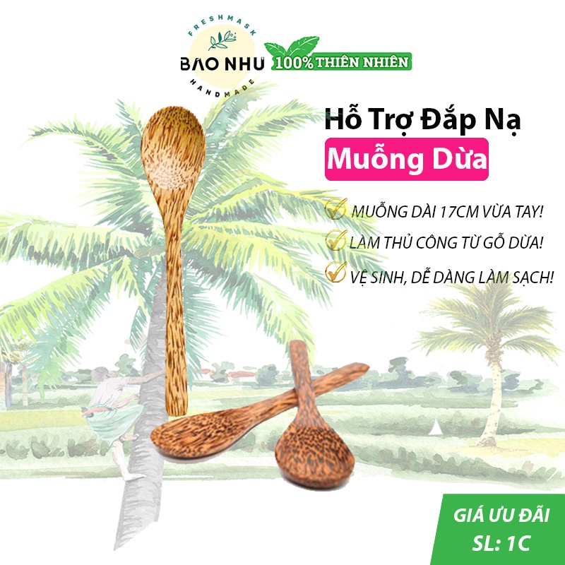 Muỗng dừa thủ công Bến Tre