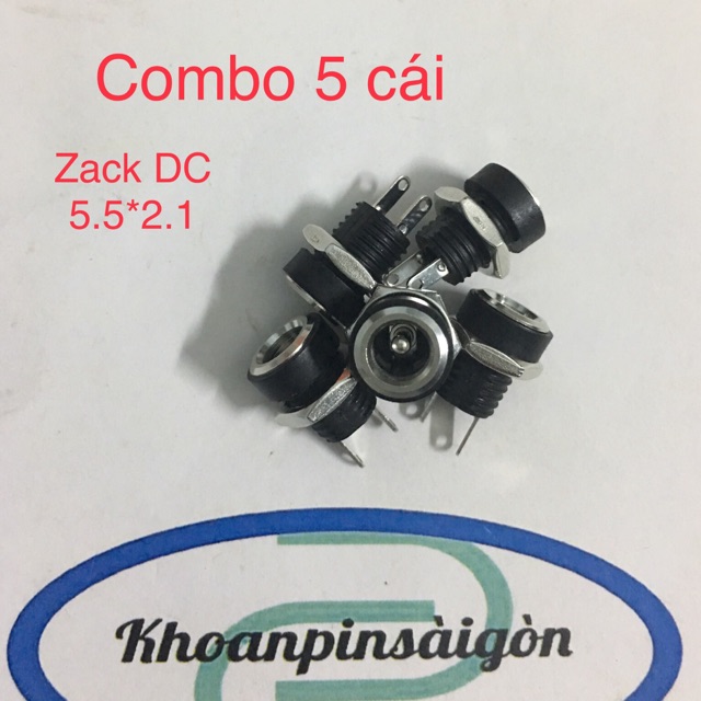Combo zack sạc DC 5.5*2.1