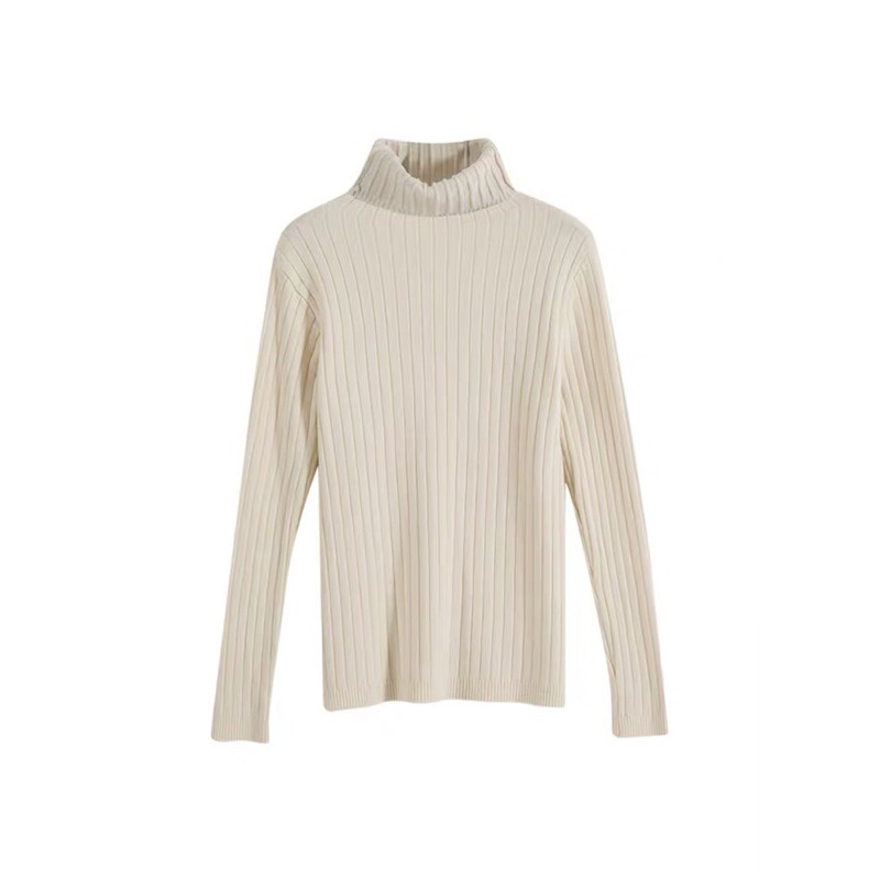 Áo len gân to cổ lọ nữ Forgirl áo cao cổ len gân Quảng châu dày dặn | BigBuy360 - bigbuy360.vn