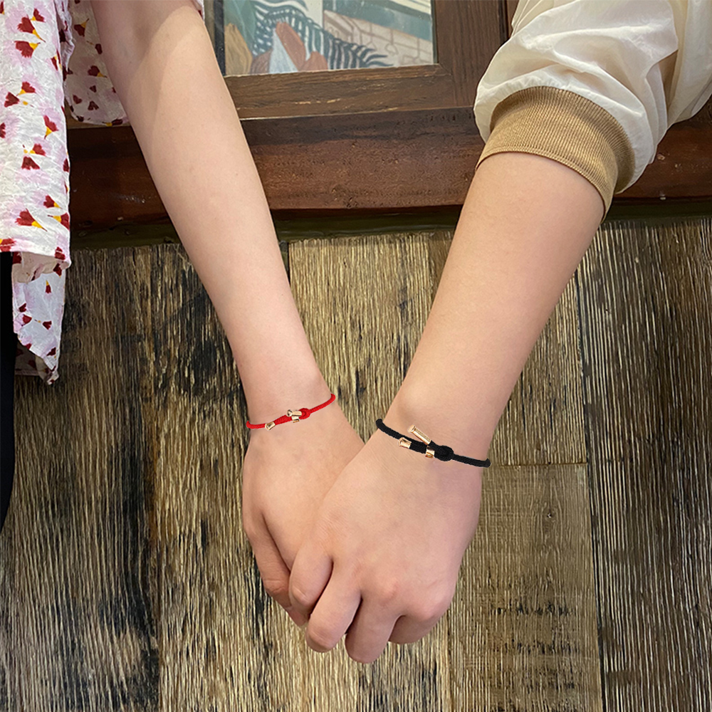 Vòng Tay Dây Bện Thời Trang Cho Cặp Đôi