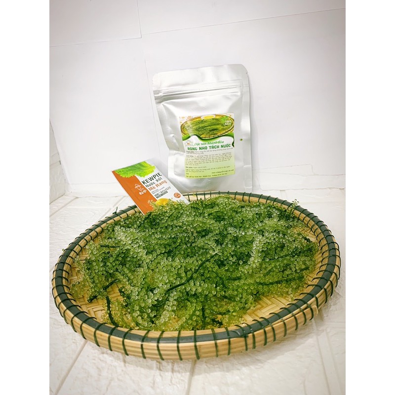 Rong nho tách nước SEASON FOOD gói 100gr❤️nở siêu to ❤tặng gói sốt mè rang❤️freeship