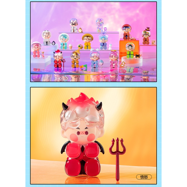 Popmart PINO JELLY How 'S Today' S Mood Series Liên Kết Cơ Bản