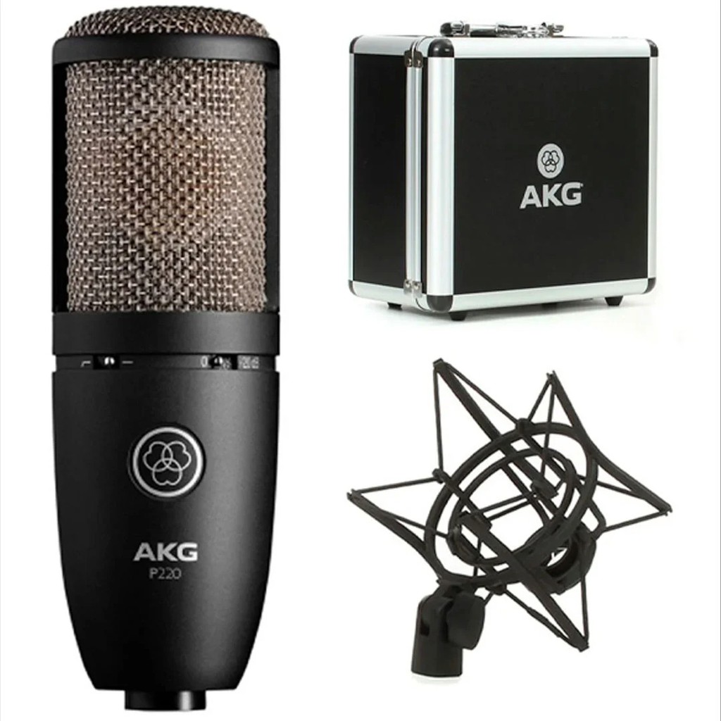 【Chính hãng】COMBO thu âm Focusrite Scarlett Solo (Gen 3) Micro thu âm AKG P220 - BẢO HÀNH 1 đổi 1 trong 12 tháng