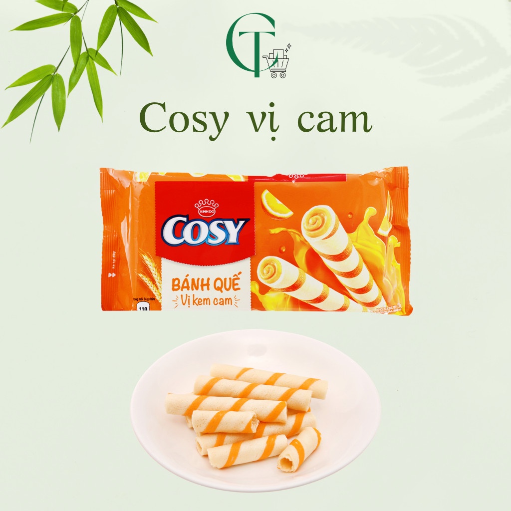 Bánh quế Cosy Kinh Đô đủ vị 126g (date mới nhất)