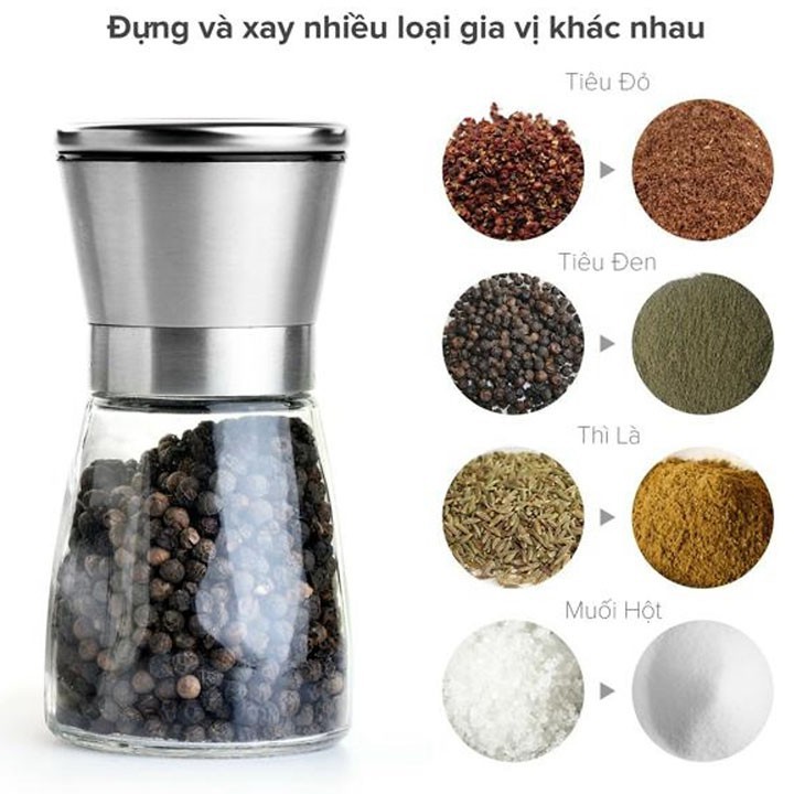 Dụng Cụ Xoay Tiêu Inox Cao Cấp