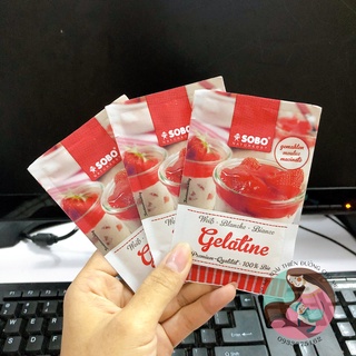 Bột Gelatin Hữu Cơ SoBo 9g (Shop mẹ Xoài)