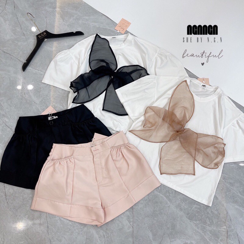 set xinh babydoll về hai màu đây