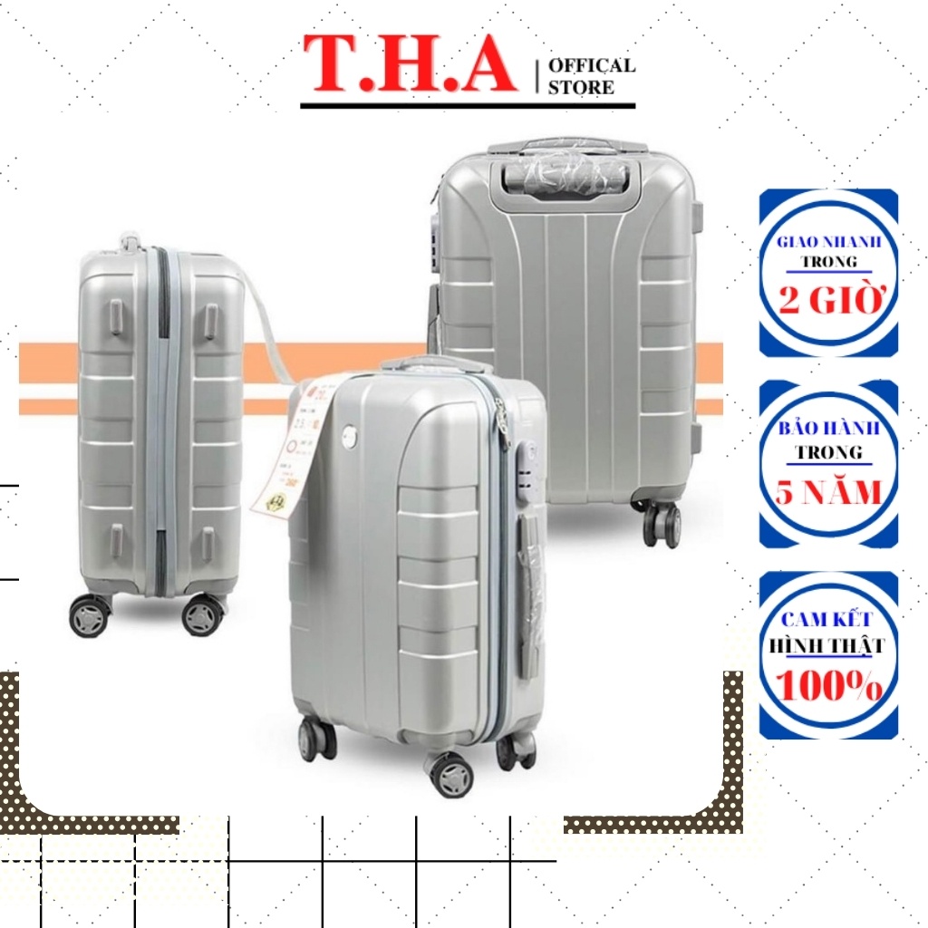 ✨VALI Chính Hãng✨Chịu Lực Tốt, Chống Va Đập, Chống Trầy Xước - Mã VL201 - Bảo Hành 5 Năm - Vali Du Lịch✨THA Store