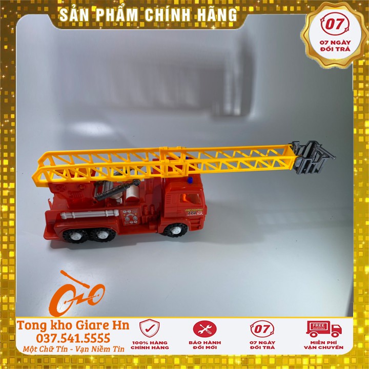 Xe đồ chơi, Xe cưu hộ đồ chơi cho bé, Kích thước lớn - chắc chắn - chạy cót - Hàng Việt Nam