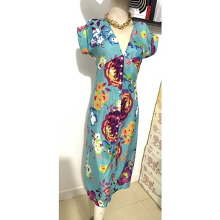 ĐẦM MAXI Kate Hoa ĐI BIỂN SIZE M