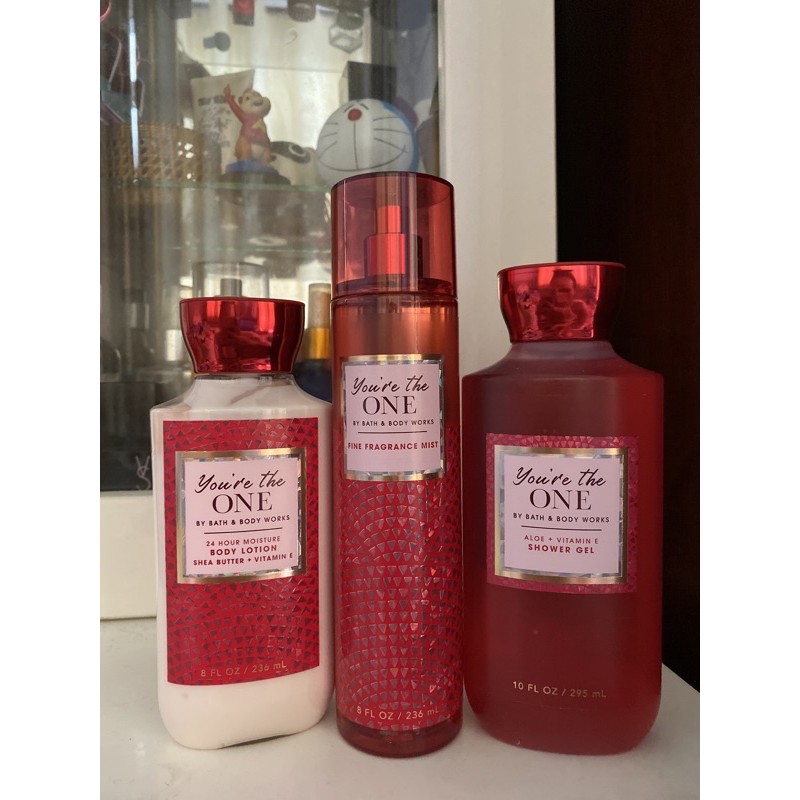 BILL US - BỘ SẢN PHẨM SET 3 CHAI YOU ARE THE ONE BATH AND BODY WORKS FULLSIZE