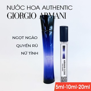Nước hoa nữ Giorgio Armani Armani Code for Women - Mẫu thử nước hoa chính hãng mini