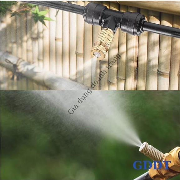 Béc phun sương, Đầu béc phun sương số 1, 2, 3, 4, 5, 6, 7, 8  phun sương làm mát quán xá, chăn nuôi, nông nghiệp