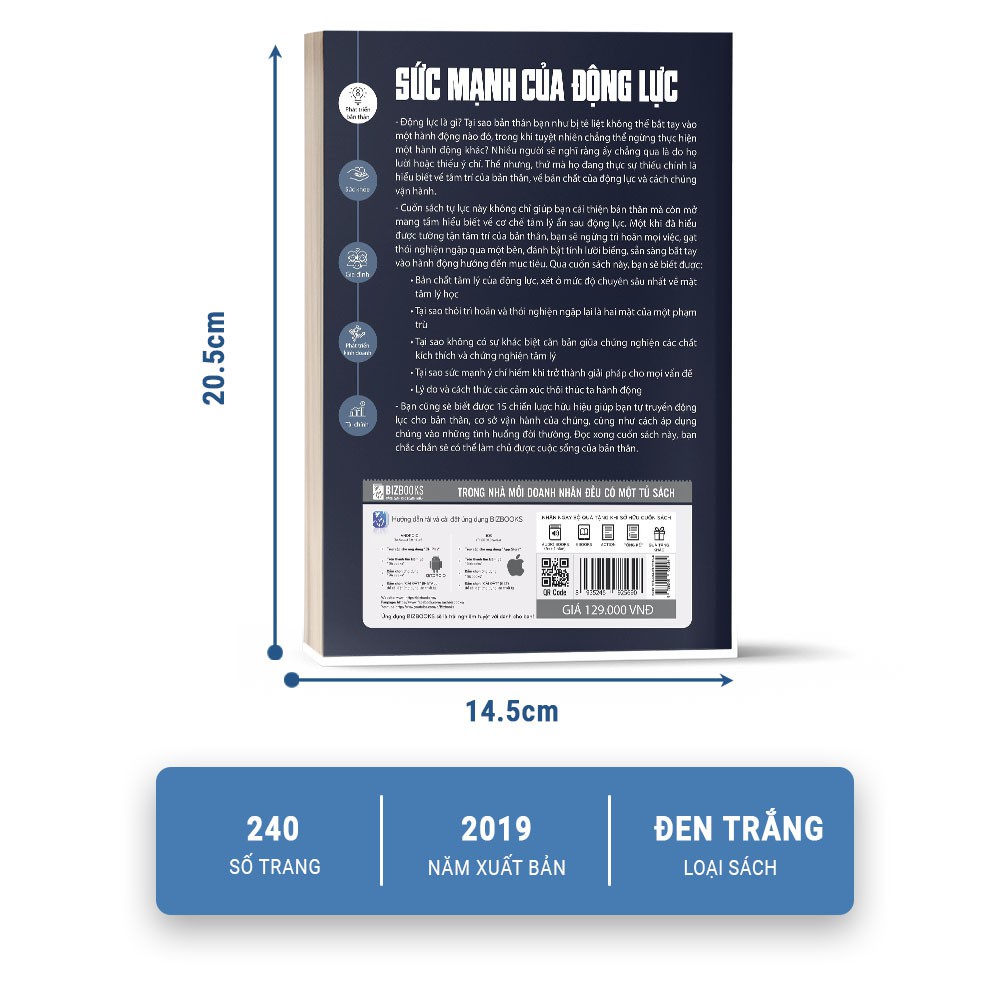  Sách - Sức mạnh của động lực – Nghệ thuật vượt lên những cám dỗ của cuộc sống - BizBooks