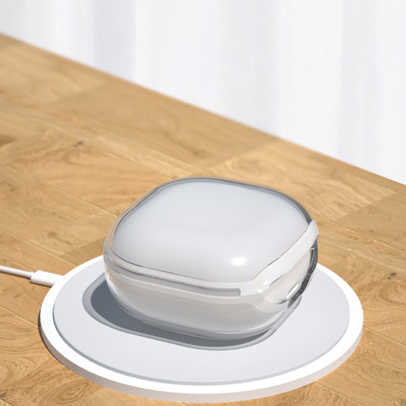 Vỏ Bảo Vệ Hộp Sạc Tai Nghe Không Dây samsung galaxy buds fe / live / 2 pro Bằng tpu Mềm Chống Sốc