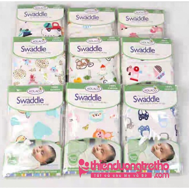 Ủ KÉN SƠ SINH COTON SUMMER SWADDLEME