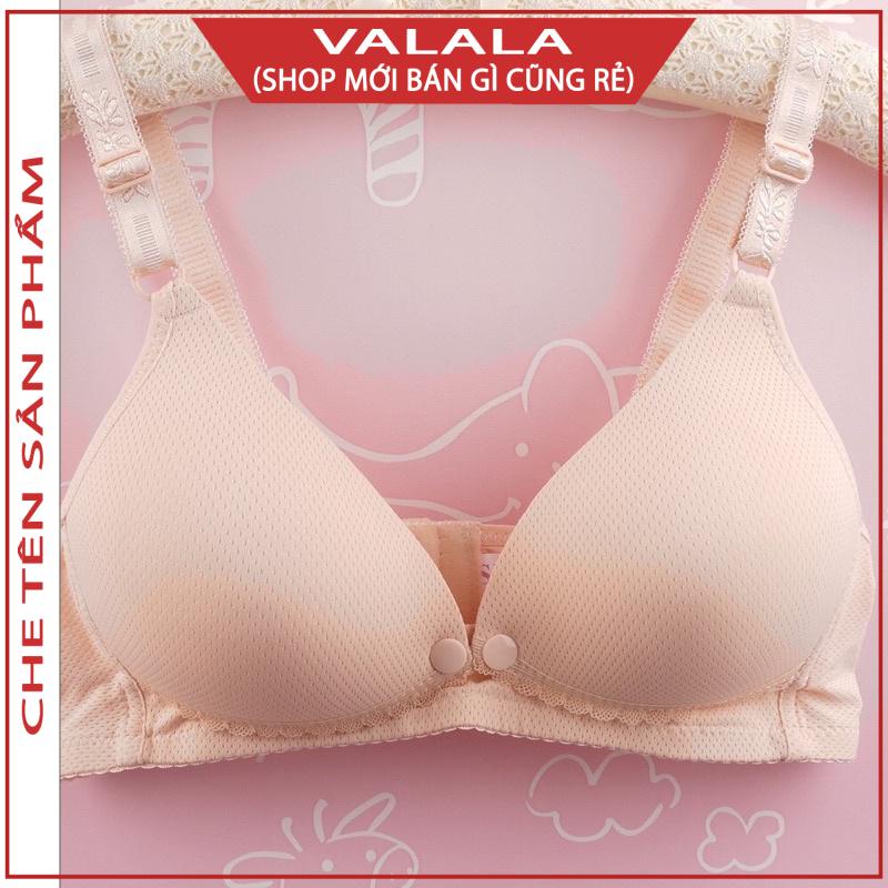 Áo lót Thái mặc bầu sau sinh thông hơi đệm mỏng có cúc bấm Valala 392.