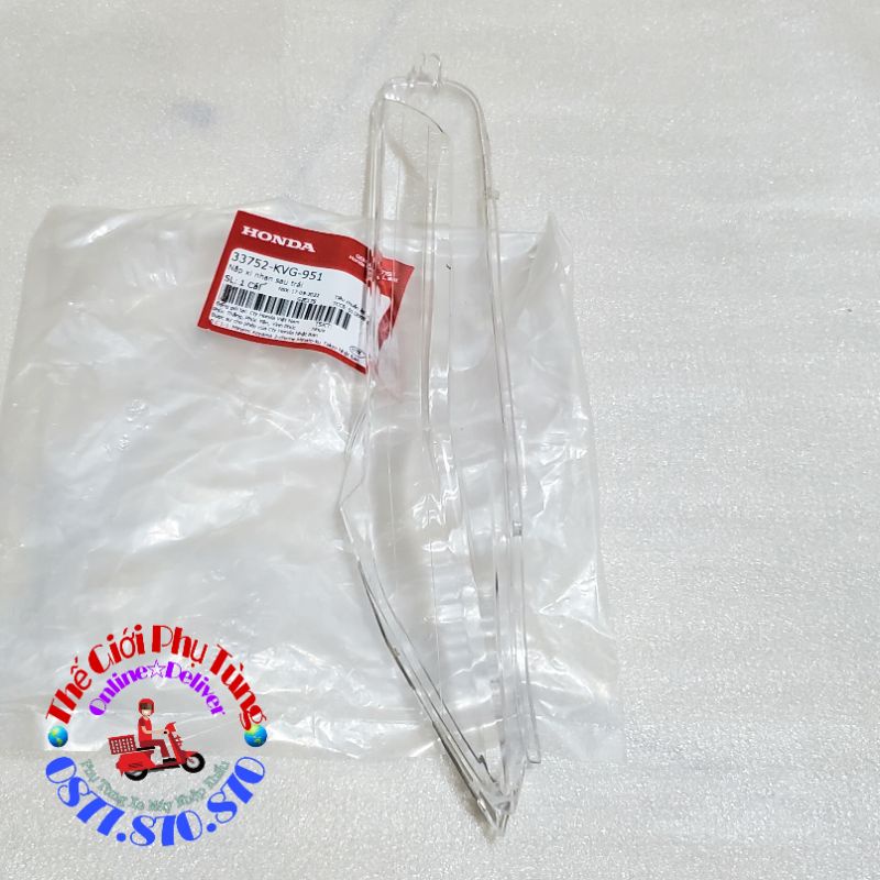 Mica - Nắp chụp đèn sau, đèn hậu AB 110, AB FI, AB Thái zin mới