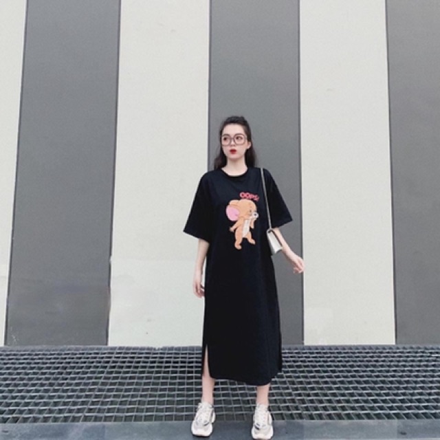 Váy xuông chuột dáng dài (1m1) vải đẹp | BigBuy360 - bigbuy360.vn