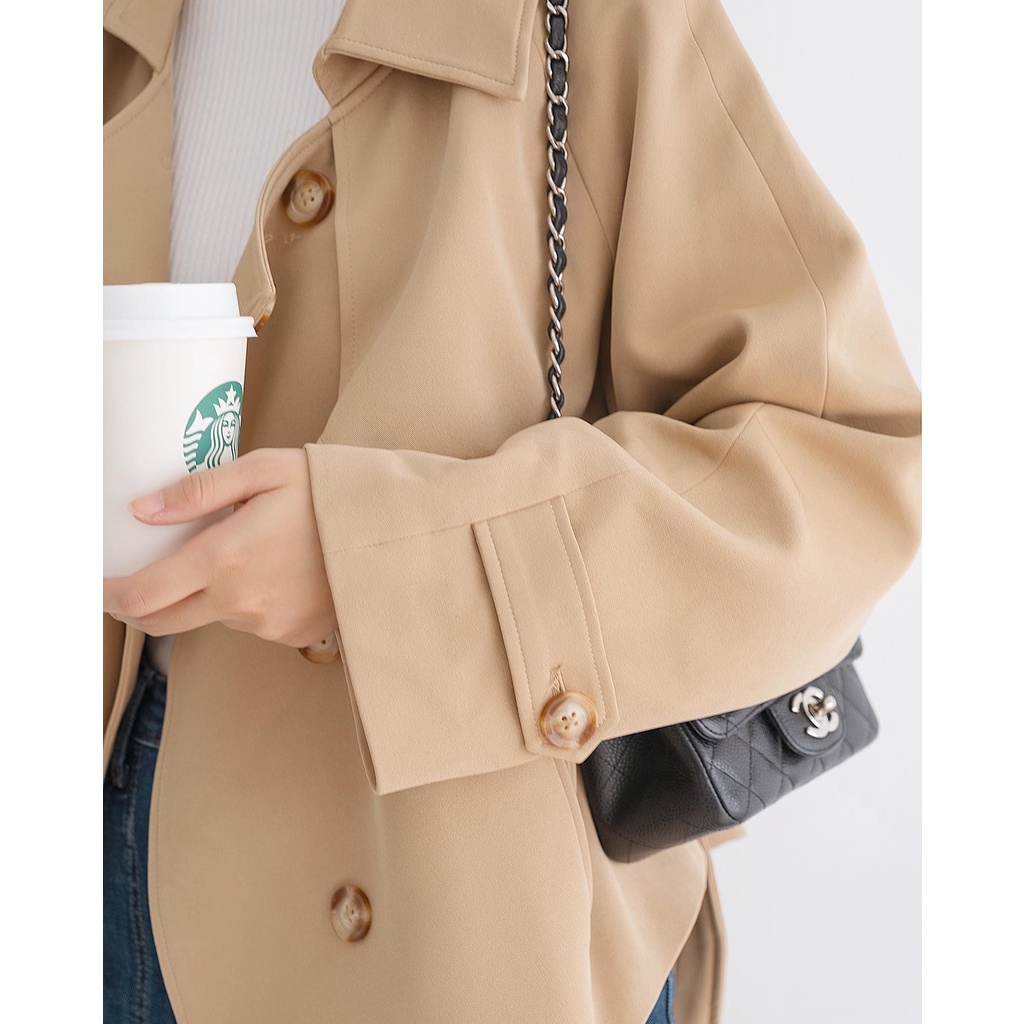 Naked by V - Áo khoác dáng ngắn Gabriel TrenchCoat | BigBuy360 - bigbuy360.vn