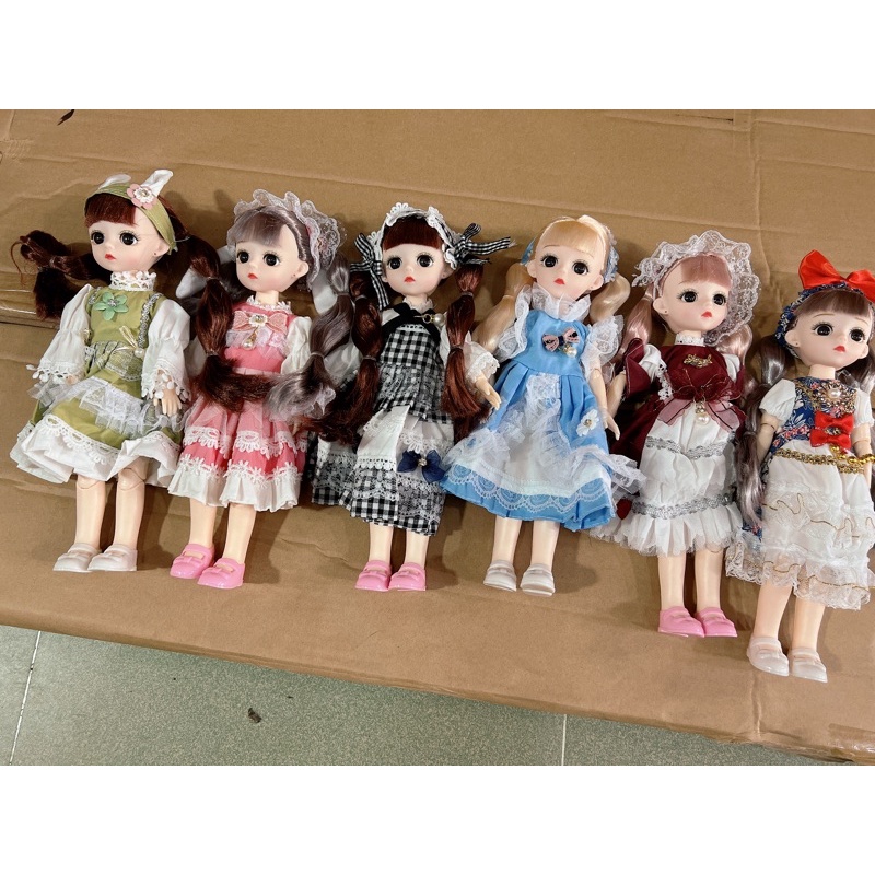BÚP BÊ BABY BJD MẮT ĐÁ 30cm có khớp linh hoạt