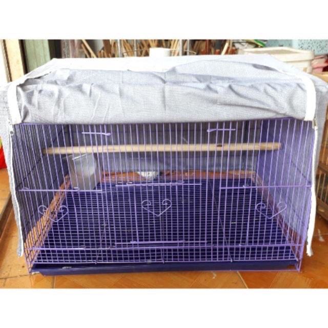 Áo lồng chứa, Áo chùm lồng nhỏ nuôi chim tập trung khuyên yến phụng, Khuyên, chào mào 60 x 40 - áo lồng màu 60 x 40