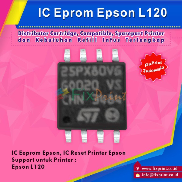 Máy In Epson L120 Eprom Ic Epson L120 Eeprom Reset Ic Epson L120